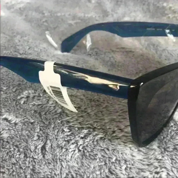 Rag & Bone 52MM Cat Eye Sunglasses in Blue/Black NWT - Picture 10 of 11